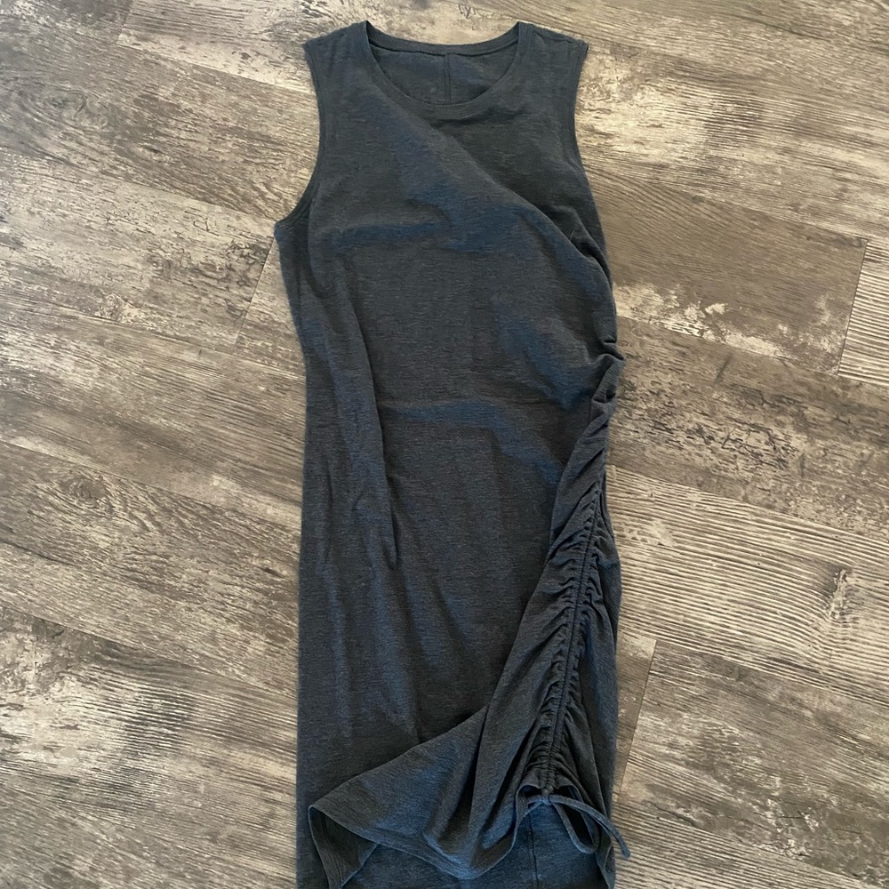 Lululemon Cinch It Dress Grey